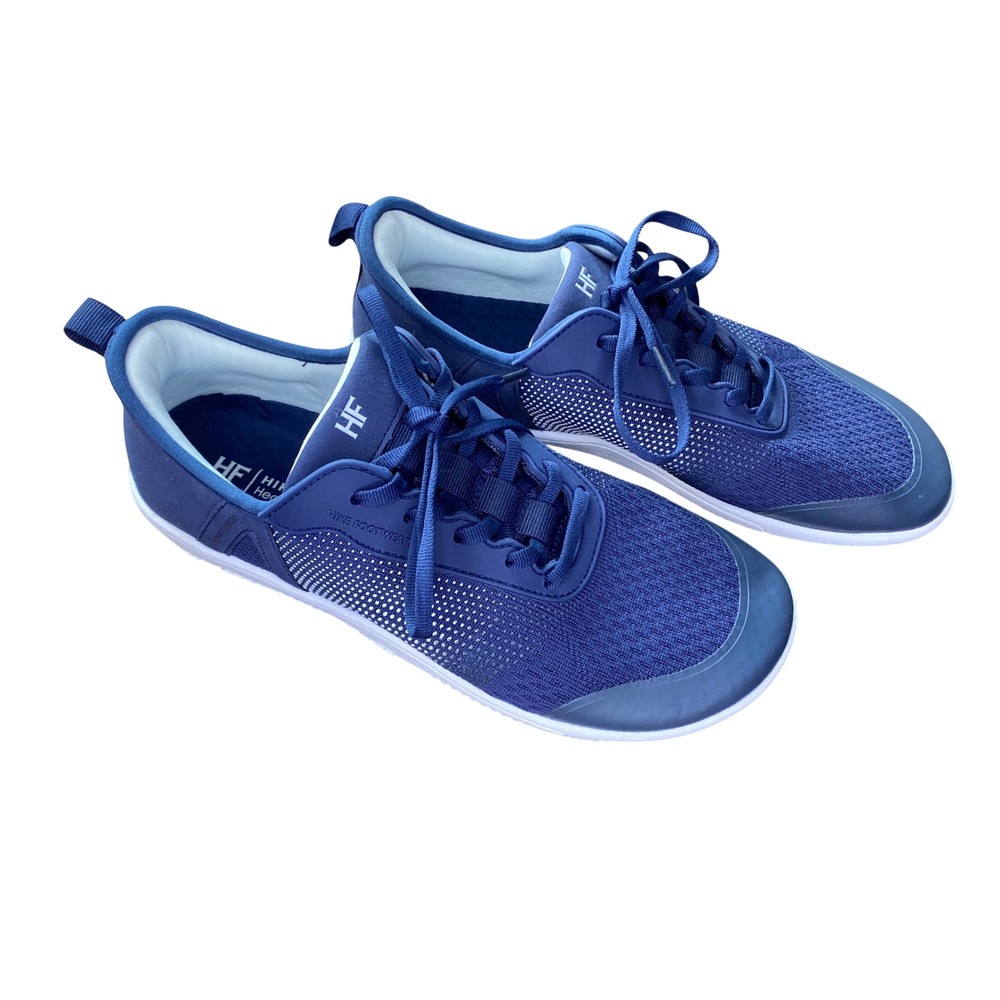 Hike Footwear Barefoot Sneakers Navy Blue Wide Toe Box Minimalist Women 10/10.5